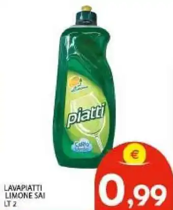Vivo Supermercati Lavapiatti Limone Sai Lt 2 offerta