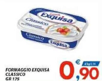 Vivo Supermercati Formaggio Exquisa Classico gr 175 offerta