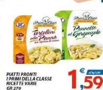 Vivo Supermercati Piatti Pronti I Primi Della Classe Ricette Varie gr 270 offerta