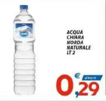 Acqua Chiara Norda Naturale Lt 2