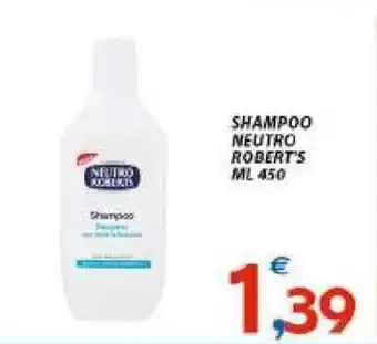 Vivo Supermercati Shampoo Neutro Robert's ml 450 offerta