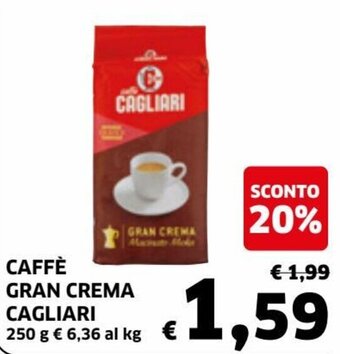 Cagliari Caffè Gran Crema 250 g