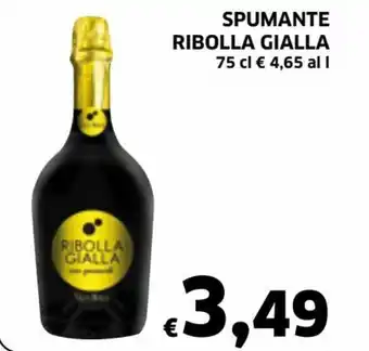 Ecu Discount Ribolla Gialla Spumante brut 75 cl offerta