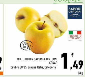 Conad Mele golden sapori & dintorni conad offerta