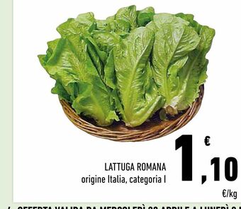 Conad Lattuga romana offerta
