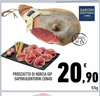 Conad Prosciutto di norcia igp sapori & dintorni conad offerta