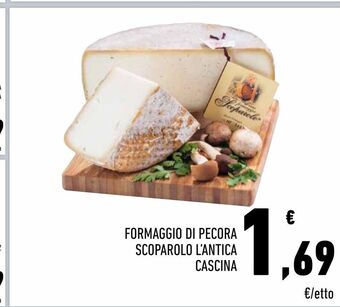 Conad Formaggio di pecora scoparolo l"antica cascina offerta