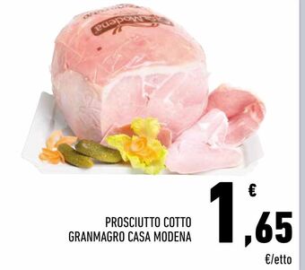 Conad Prosciutto cotto granmagro casa modena offerta