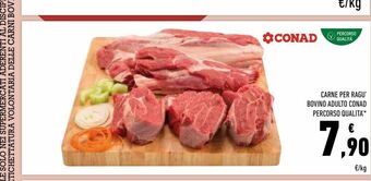 Conad Carne per ragu bovino adulto conad percorso qualita offerta