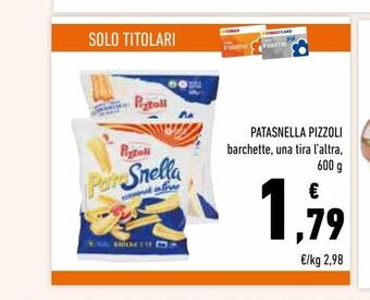 Conad Patasnella  pizzoli offerta