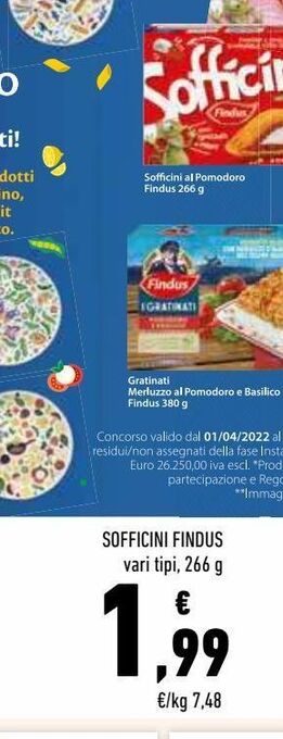 Conad Sofficini findus offerta