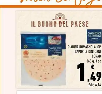 Conad Piadina sapori & dintorni conad offerta