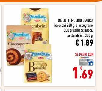 Conad Biscotti mulino bianco offerta