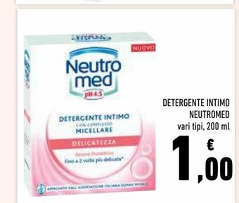Conad Detergente intimo neutromed offerta
