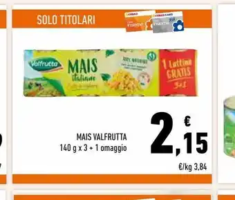 Conad Mais valfrutta offerta