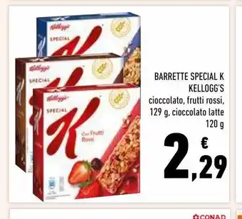 Conad Barrette special k kellogg's offerta
