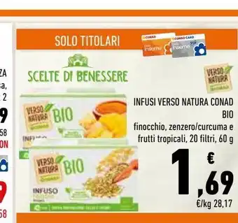 Conad Inusi verso natura conad bio offerta