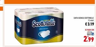 Conad Carta igienica scottonelle offerta