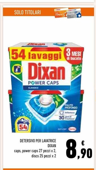 Conad Detersivo per lavatrice dixan offerta