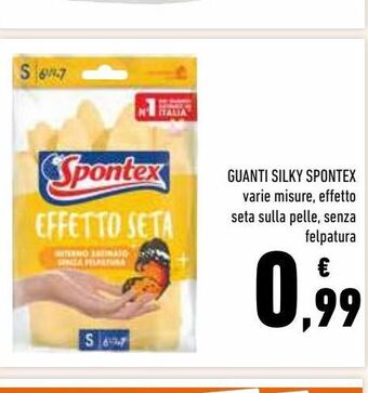 Conad Guanti silky spontex offerta