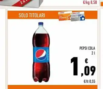 Conad Cola pepsi offerta