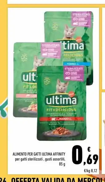 Conad Cibo per gatti ultima affinity offerta