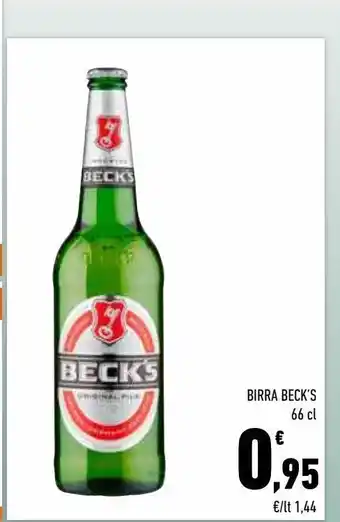 Conad City Birra beck's 66 cl offerta