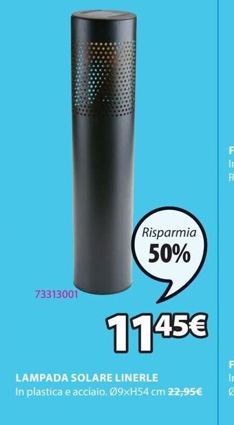 JYSK Lampada solare offerta