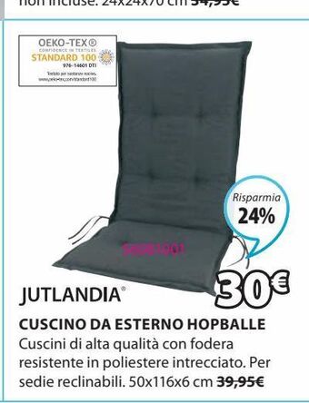 JYSK Cuscino da esterno hopballe offerta