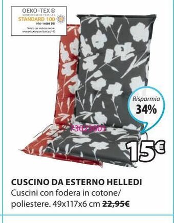 JYSK Cuscino da esterno helledi offerta