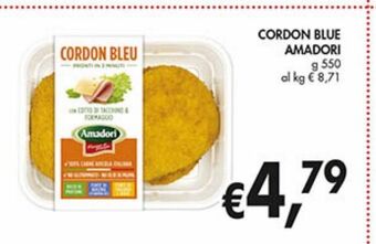 Supermercato Coal Cordon bleu amadori offerta
