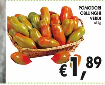 Supermercato Coal Pomodori oblunghi verdi offerta
