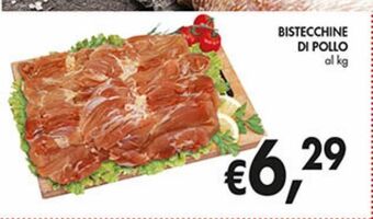 Supermercato Coal Bistecchine di pollo offerta
