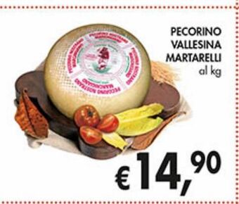 Supermercato Coal Pecorino vallesina martarelli offerta