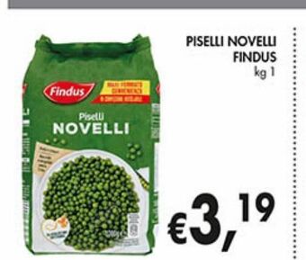 Piselli novelli findus