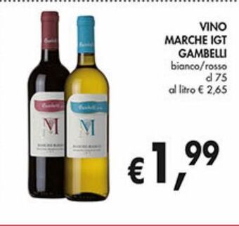 Supermercato Coal Vino marche igt gambelli offerta