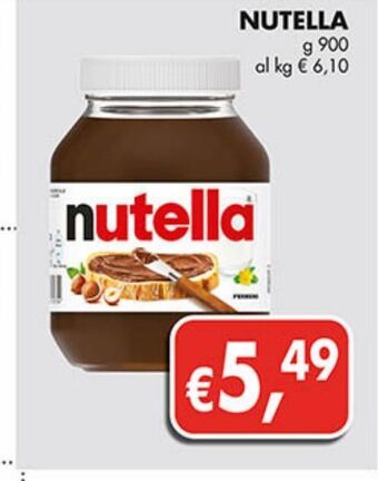 Supermercato Coal Nutella offerta