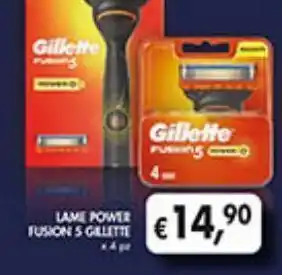 Supermercato Coal Lame power dusion 5 gillette offerta