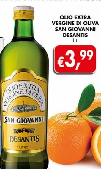 Maxi Coal Olio extra vergine di oliva san giovanni desantis offerta