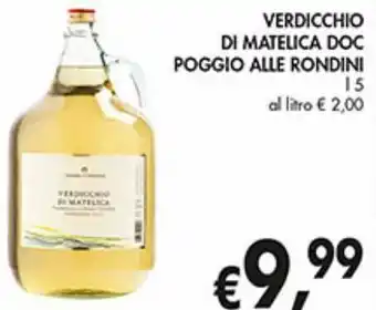Maxi Coal Verdicchio di matelica doc poggio alle rondini offerta