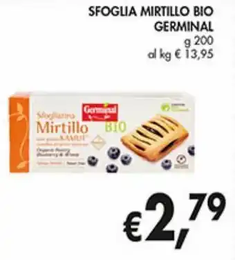Maxi Coal Sfoglia mirtillo bio germinal offerta