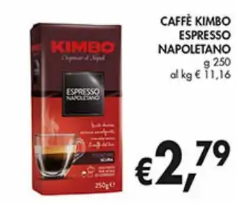 Maxi Coal Caffe kimbo espresso napoletano offerta