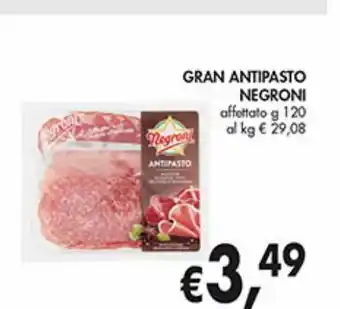 Gran antipasto negroni affettato g 120