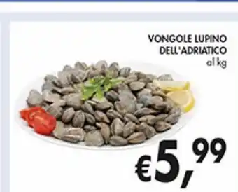 Vongole dell'adriatico al kg