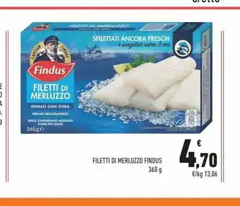 Conad Filetti di merluzzo findus offerta