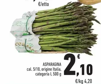 Conad Asparagi offerta