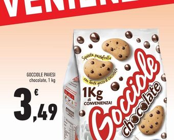 Conad Gocciole pavesi offerta