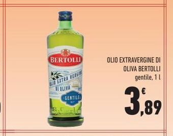 Conad Olio extra vergine di oliva bertolli offerta