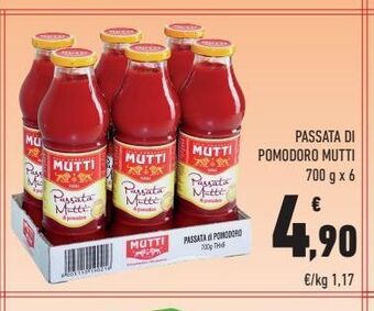 Conad Passata di pomodoro mutti offerta