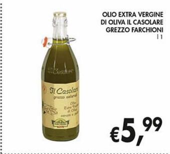 Olio extra vergine di oliva farchioni